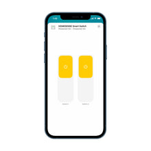 Load image into Gallery viewer, HOMESENSE Smart Switch - Jet Black - 2S