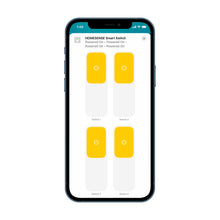 Load image into Gallery viewer, HOMESENSE Smart Switch - Jet Black - 4S