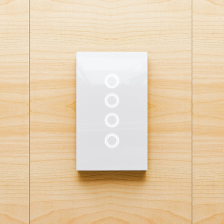 HOMESENSE Smart Switch - Frost White - 4S